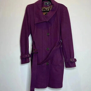 Portrait Purple Coat 